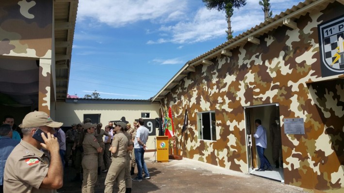 Macodesc auxilia na reforma das instalações do 11o PPT da Polícia Militar